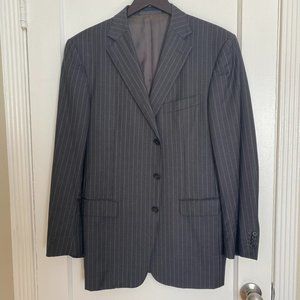 Ermenegildo Zegna Gray pinstripe Suit- 42R